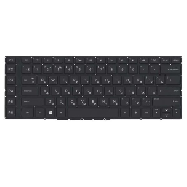 Keyboard HP Omen 15-5000 US Black Without Frame & With Backlit