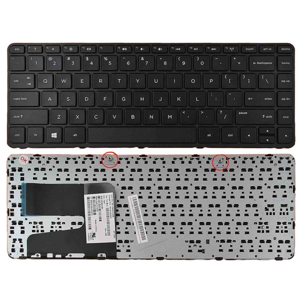 Keyboard HP Pavilion 14-E US Black Frame Without Backlit - Image 3