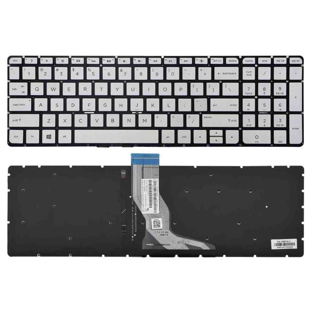 Keyboard HP Pavilion 15-AB US Silver With Backlit - Image 3