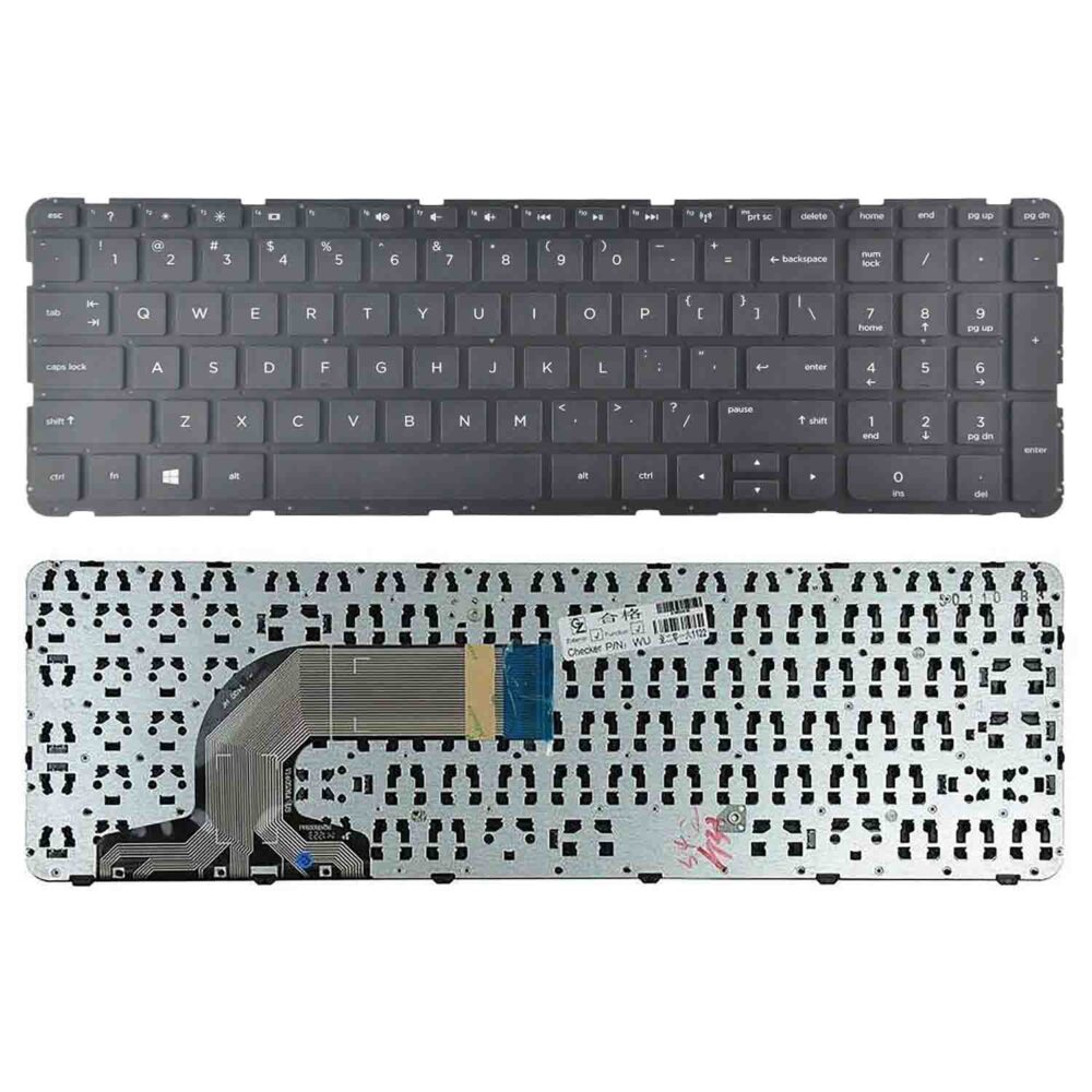 Keyboard HP Pavilion 15-N US Black Without Frame - Image 3