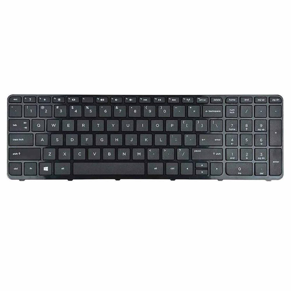 Keyboard HP Pavilion 15-N US Black Frame Without Backlit
