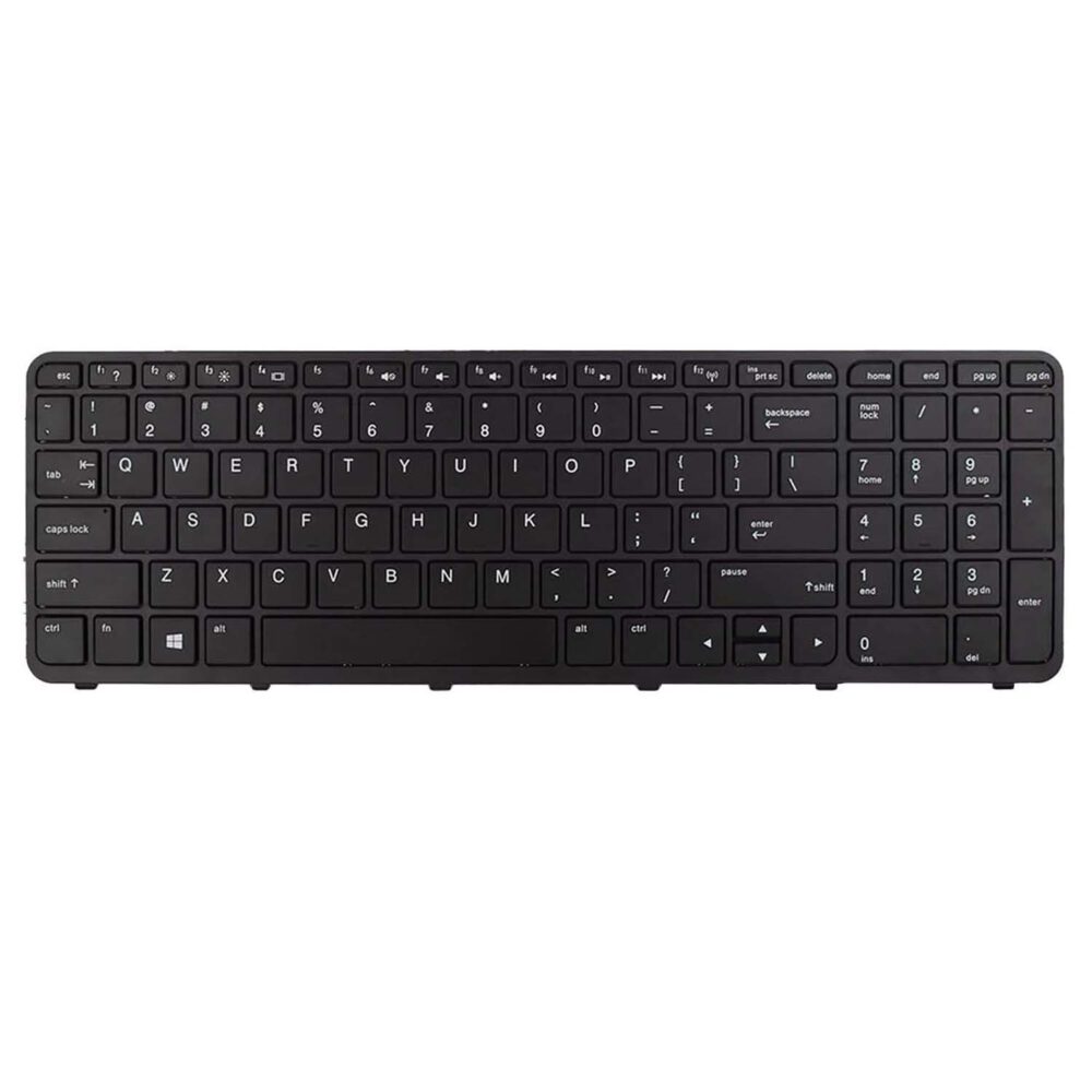 Keyboard HP Pavilion 350 G1 US Black Frame