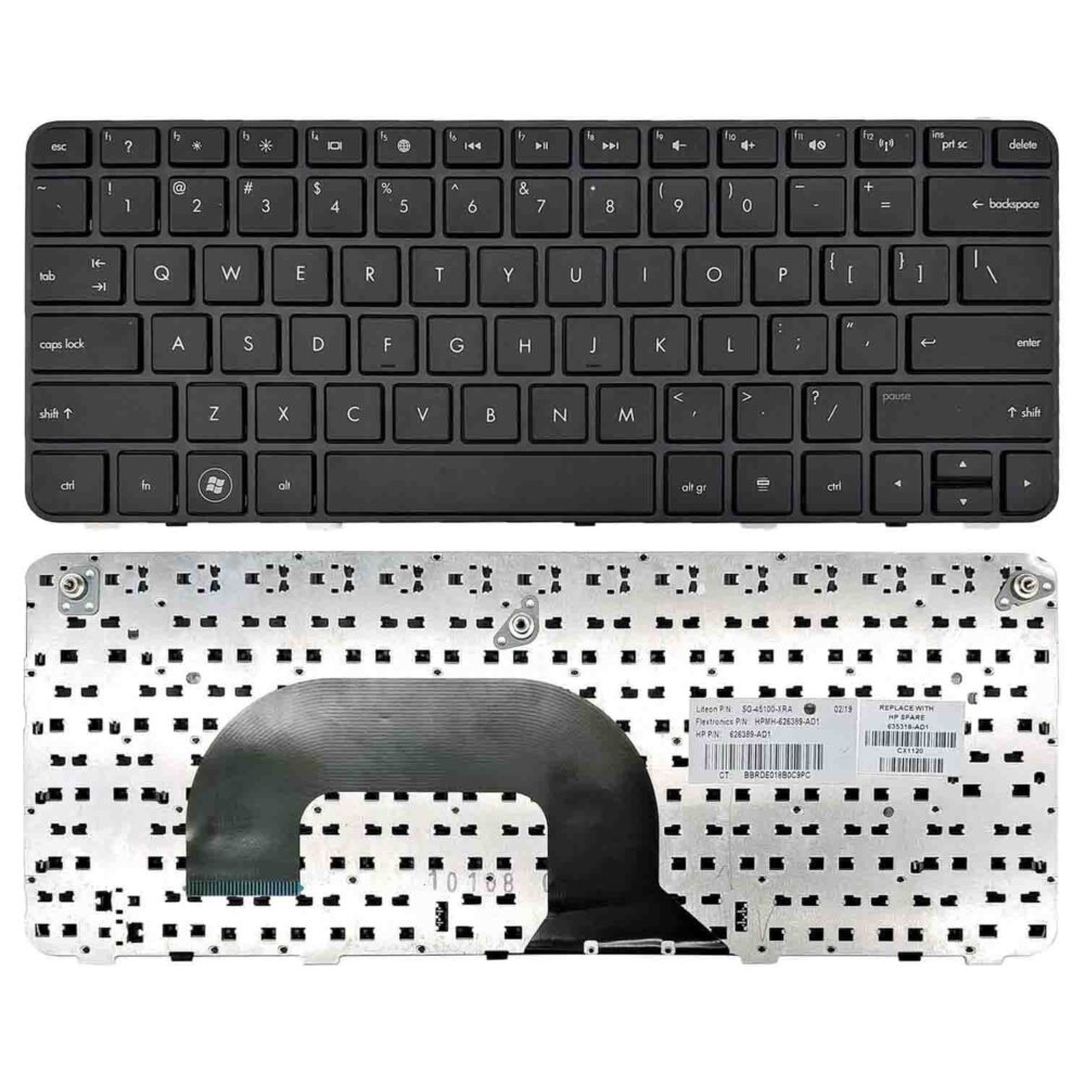 Keyboard HP Pavilion DM1-3000 US Black Frame - Image 3