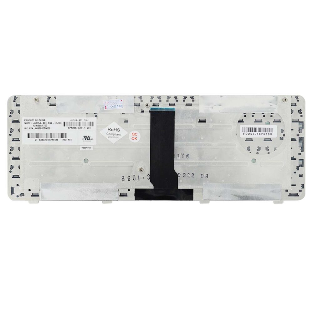 Keyboard HP Pavilion DV2000 US Silver Frame Without Backlit - Image 2