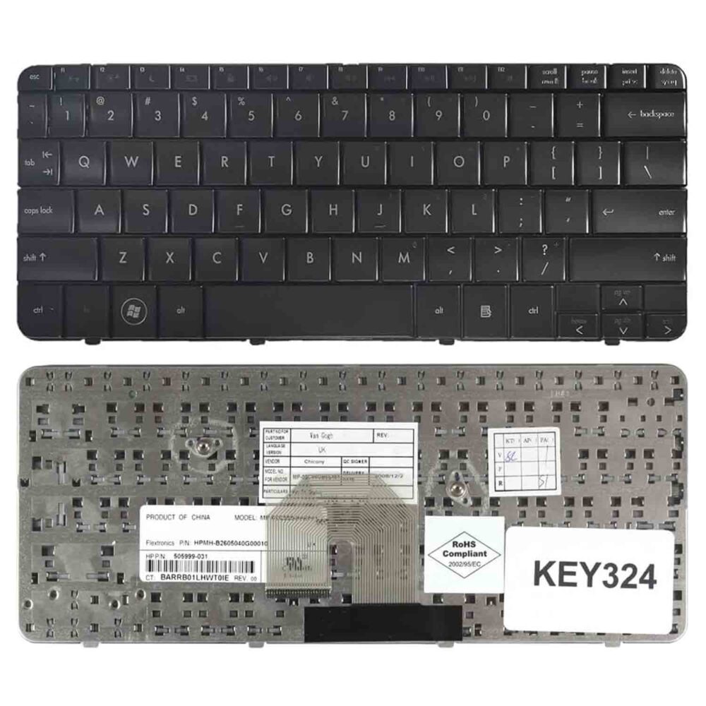 Keyboard HP Pavilion DV2-1000 US Black - Image 3
