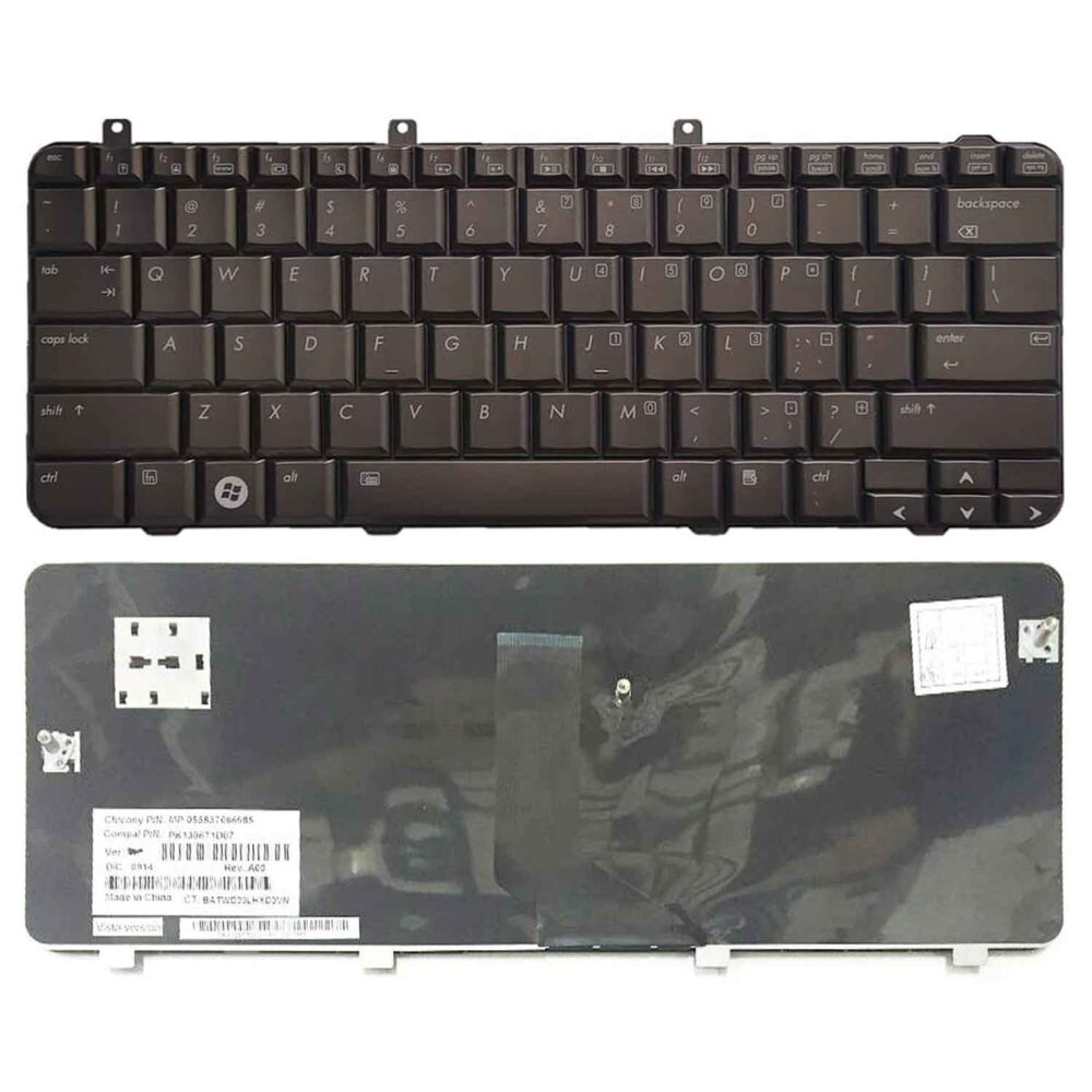 Keyboard HP Pavilion DV3-1000 US Brown Frame Without Backlit - Image 3