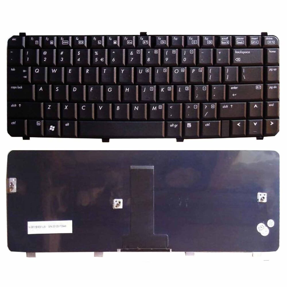Keyboard HP Pavilion DV4-1000 US Black Frame Without Backlit - Image 3