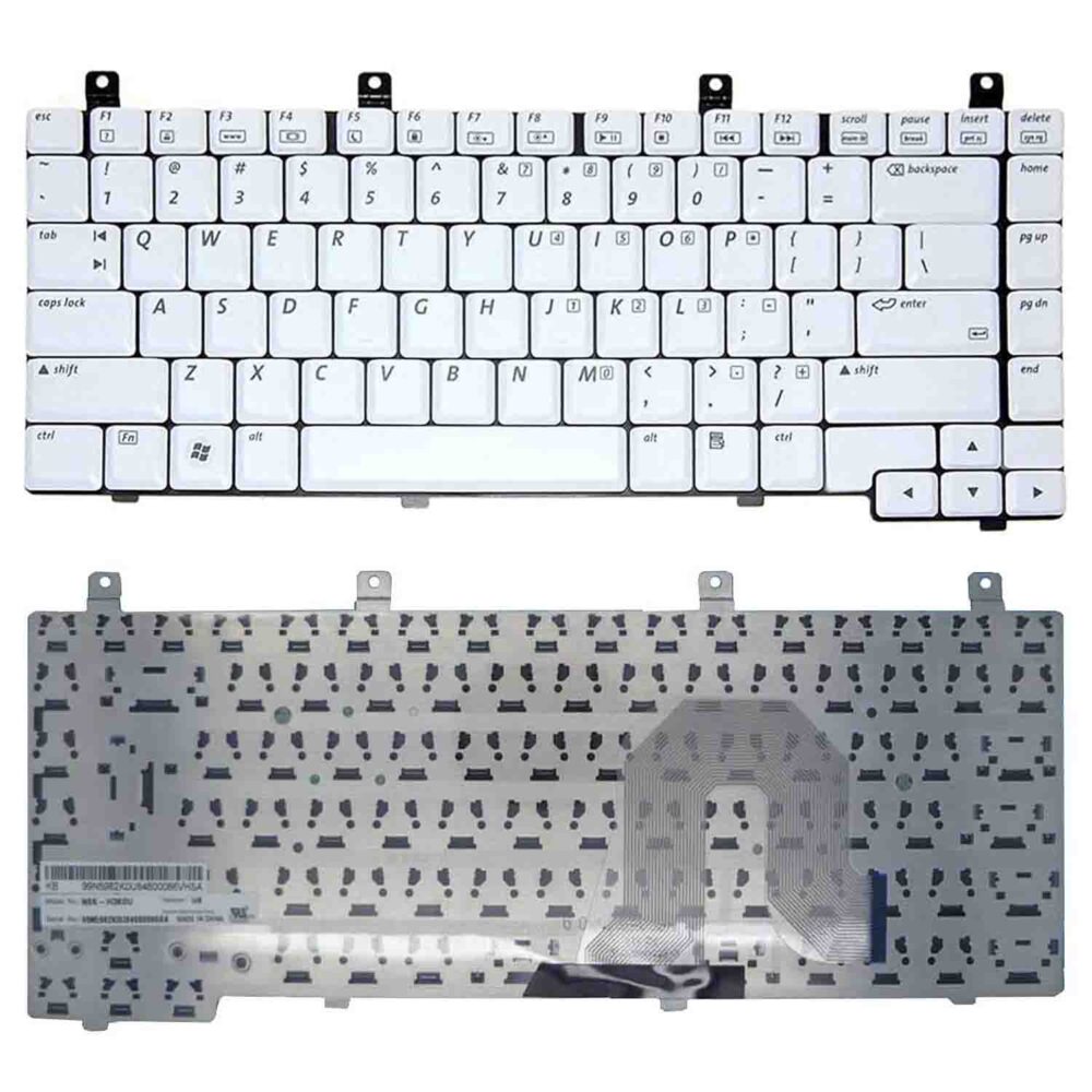 Keyboard HP Pavilion DV4000 US White Frame Without Backlit - Image 3