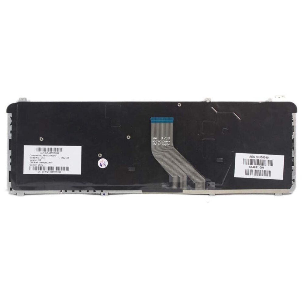 Keyboard HP Pavilion DV6-1000 US Black Frame Without Backlit - Image 2