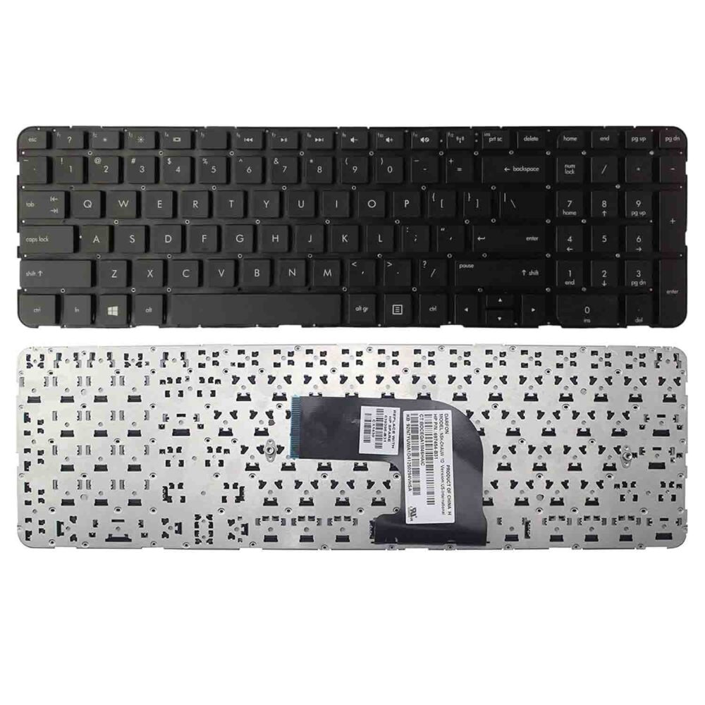 Keyboard HP Pavilion DV6-7000 US Black Without Backlit - Image 3