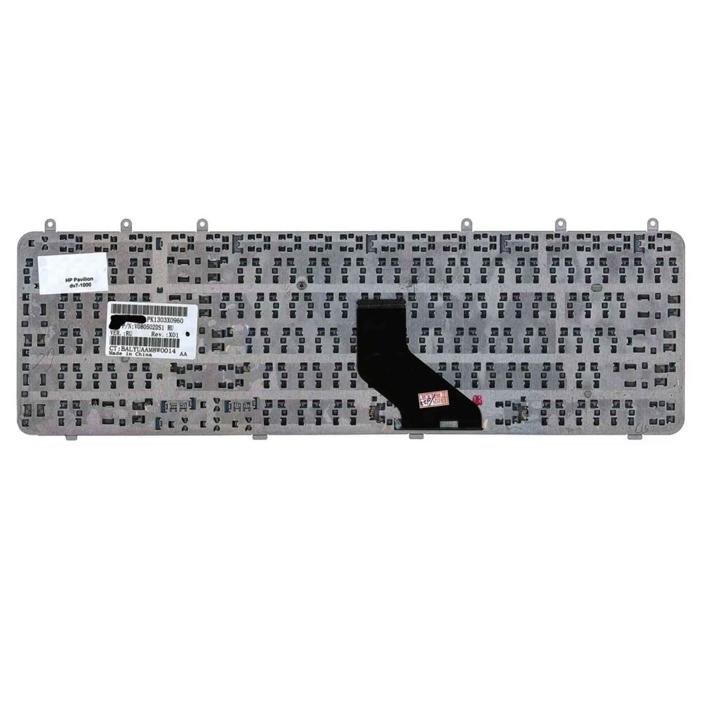Keyboard HP Pavilion DV7-1000 US Black Frame Without Backlit - Image 2