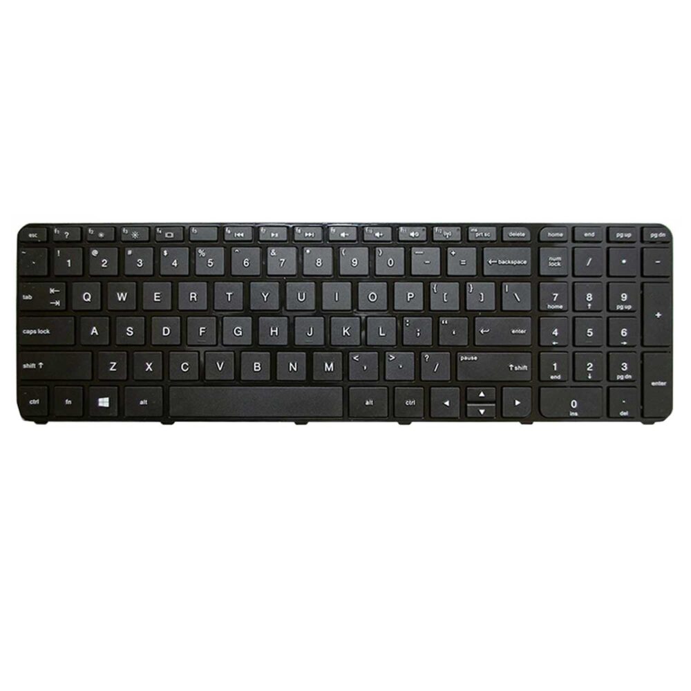 Keyboard HP Sleekbook 15-B US Black Frame Without Backlit