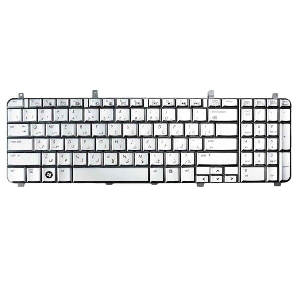 Keyboard HP Pavilion HDX16 US Silver Frame Without Backlit