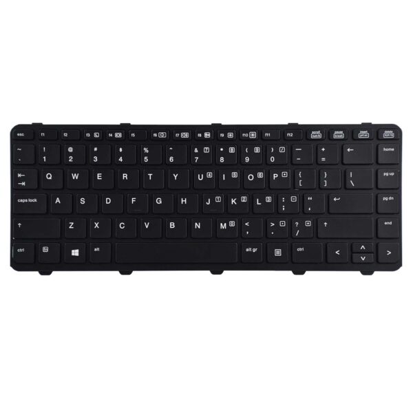 Keyboard HP ProBook 430 G1 US Black Frame Without Backlit
