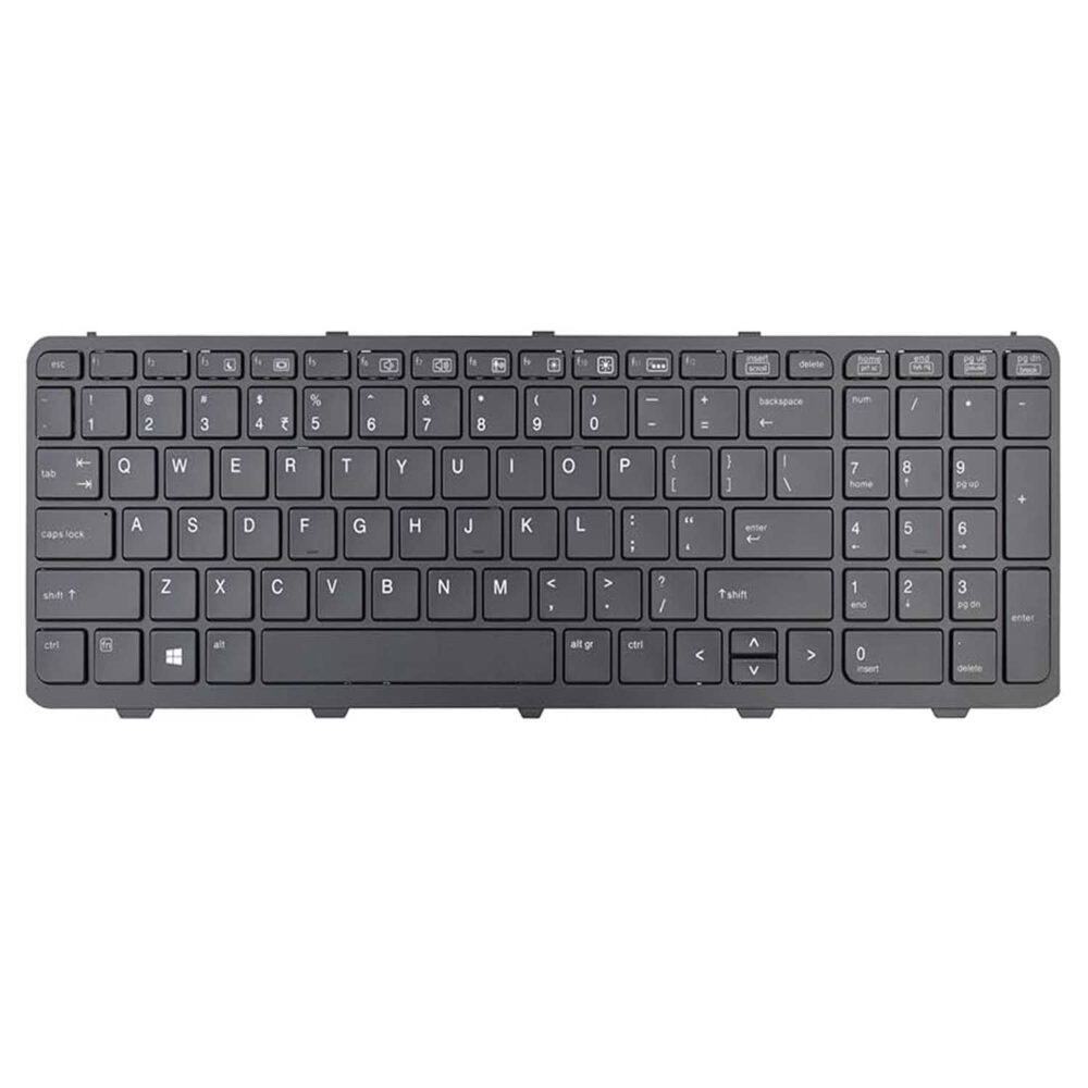 Keyboard HP ProBook 450 G1 US Black Frame Without Backlit