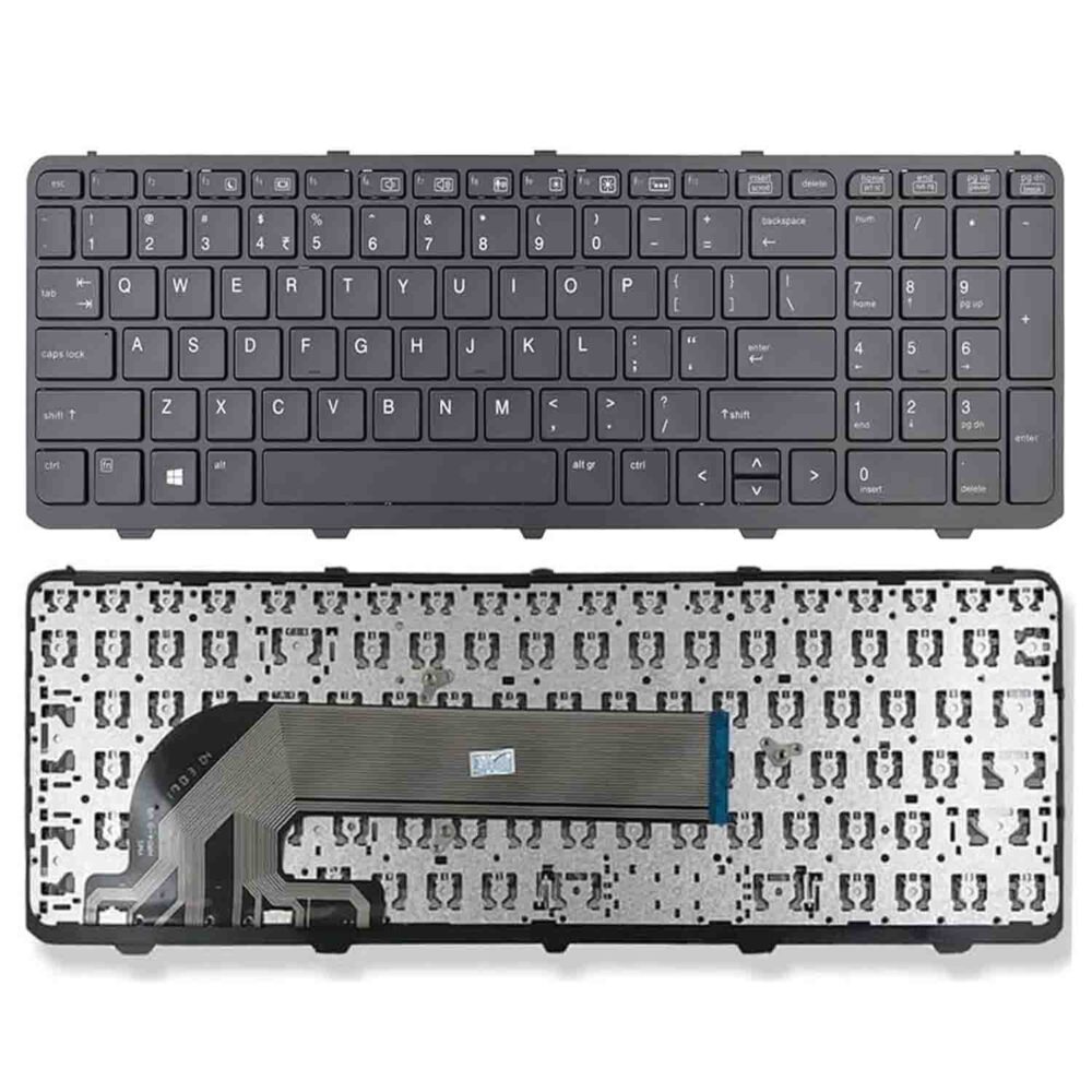 Keyboard HP ProBook 450 G1 US Black Frame Without Backlit - Image 3
