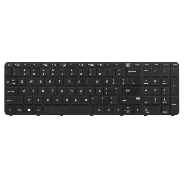 Keyboard HP ProBook 450 G3 US Black Frame Without Backlit