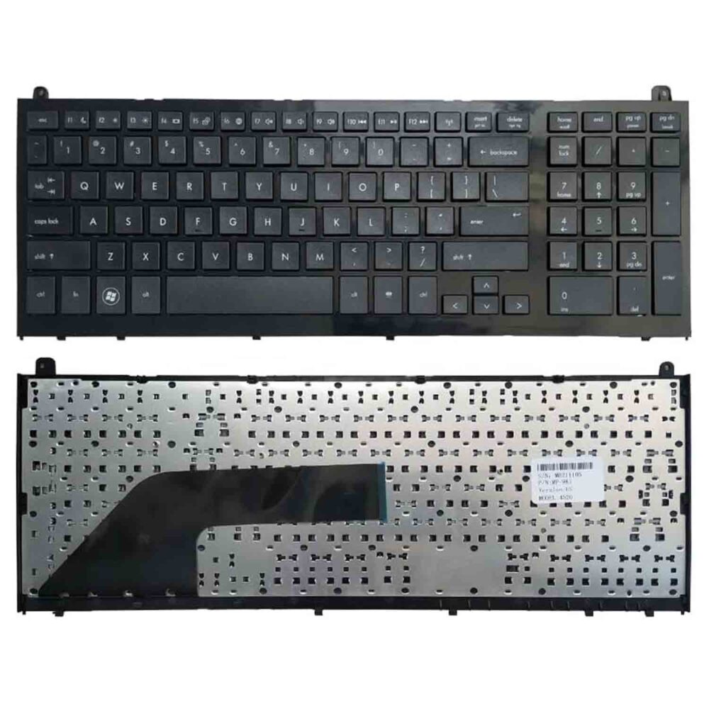 Keyboard HP ProBook 4520s US Black Frame - Image 3