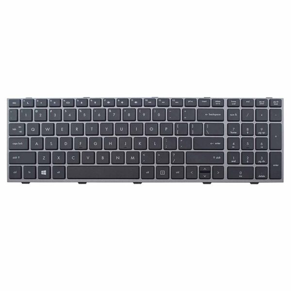 Keyboard HP ProBook 4540s US Silver Frame Without Backlit