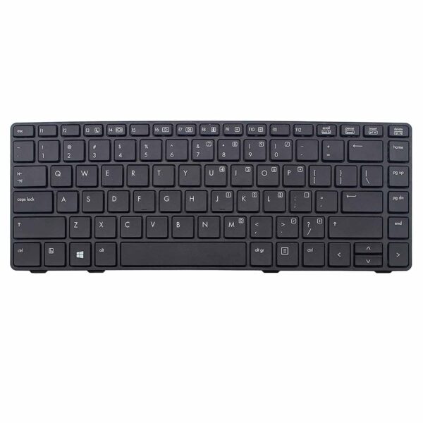 Keyboard HP EliteBook 8460 US Black Frame