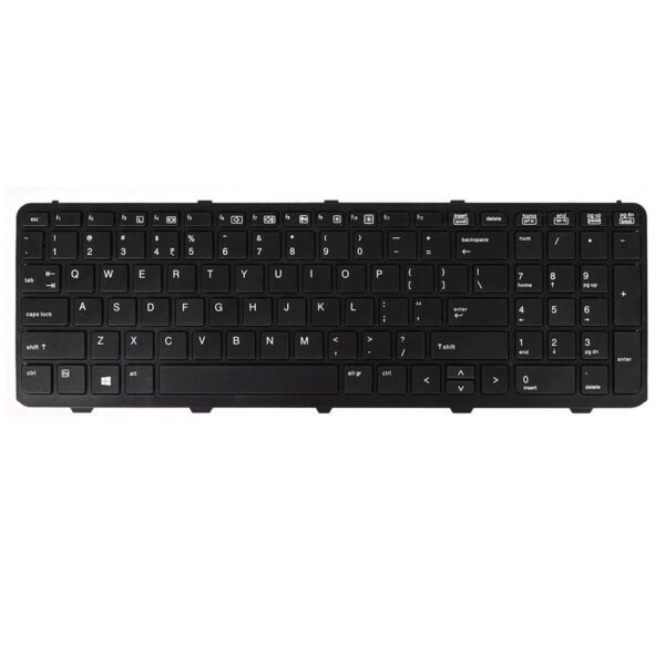 Keyboard HP ProBook 650 G1 US Black Frame Without Pointer