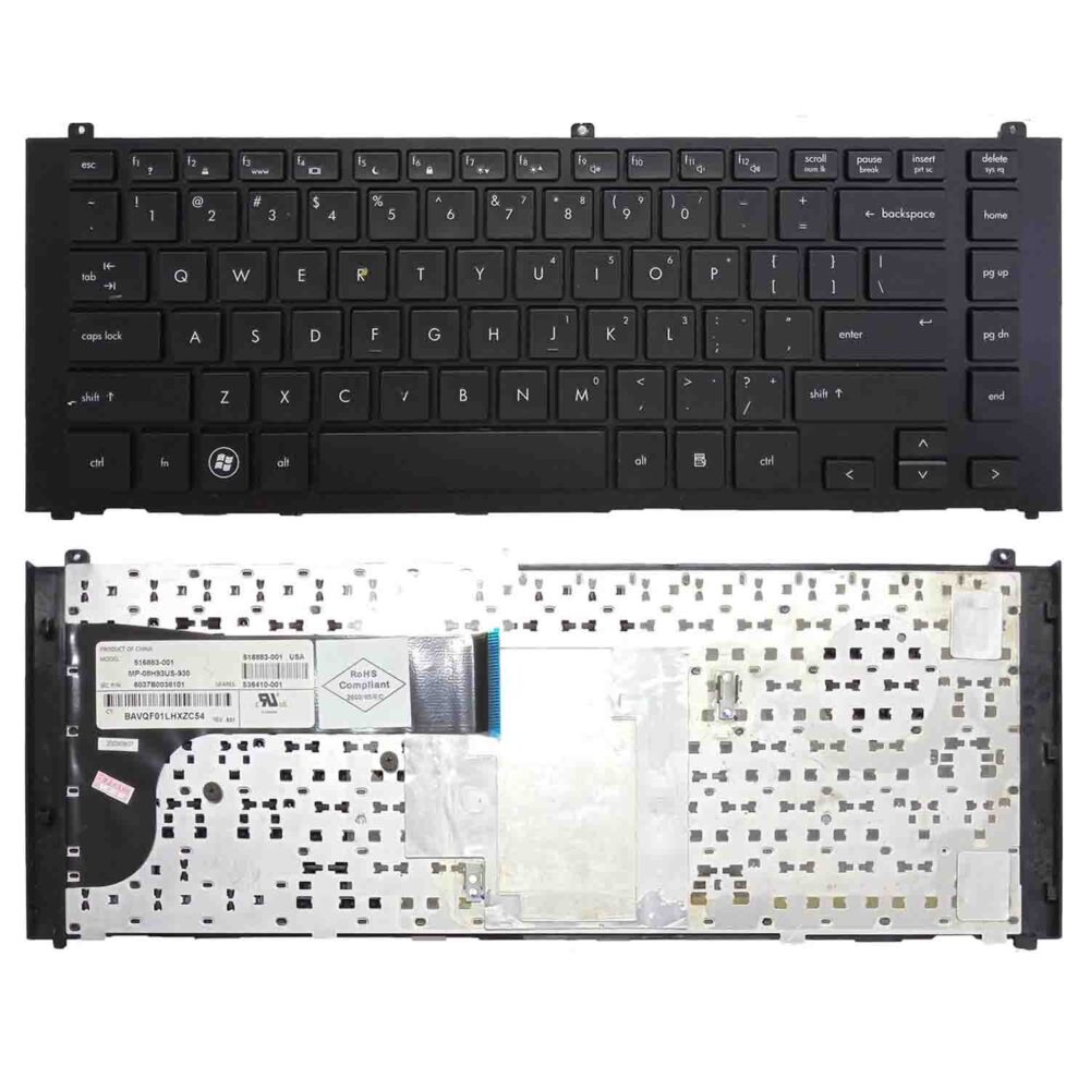 Keyboard HP ProBook 4310S US Black Frame - Image 3