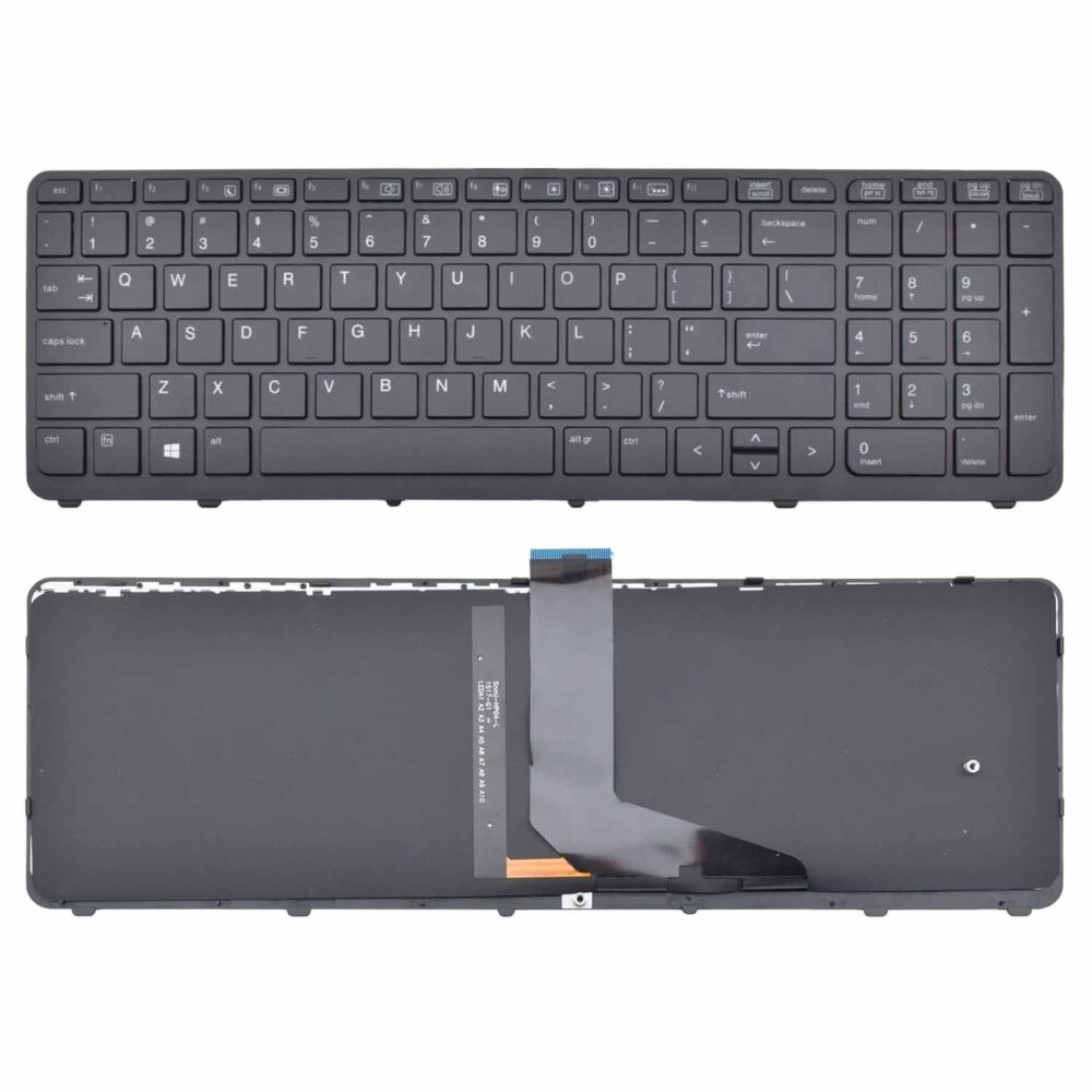 Keyboard HP ZBook 15 G1 US Black Frame With Backlit - Image 3