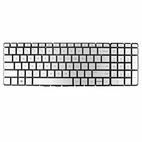 Keyboard HP Envy 15-U US Silver Without Frame With Backlit