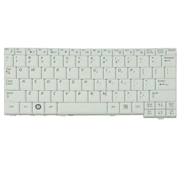 Keyboard Samsung NC10 US White Frame