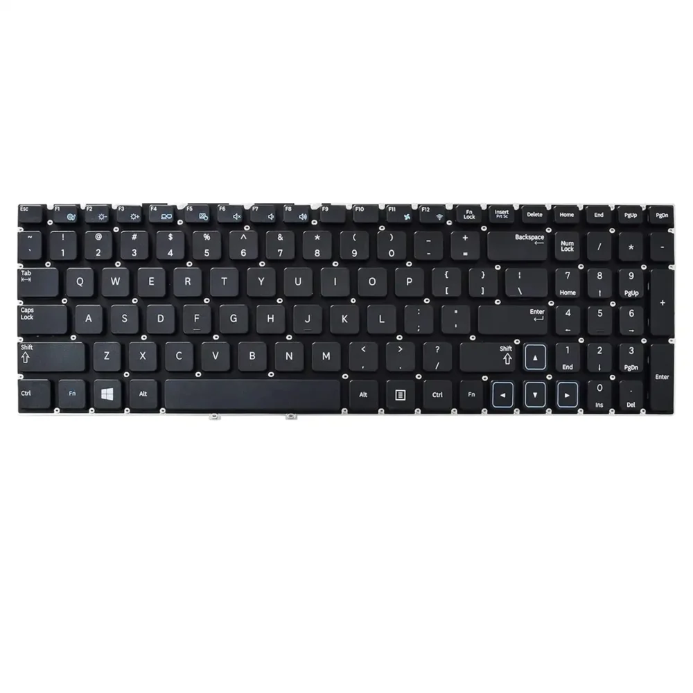 Keyboard Samsung NP300E5A US Black Without Frame