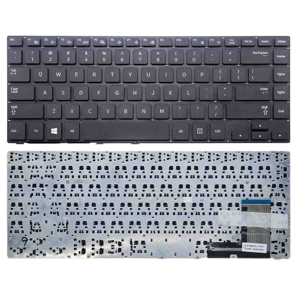 Keyboard Samsung NP370R4E US Black Without Frame - Image 3