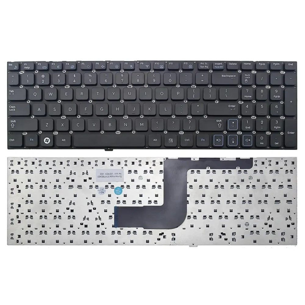 Keyboard Samsung RC510 US Black Without Frame - Image 3