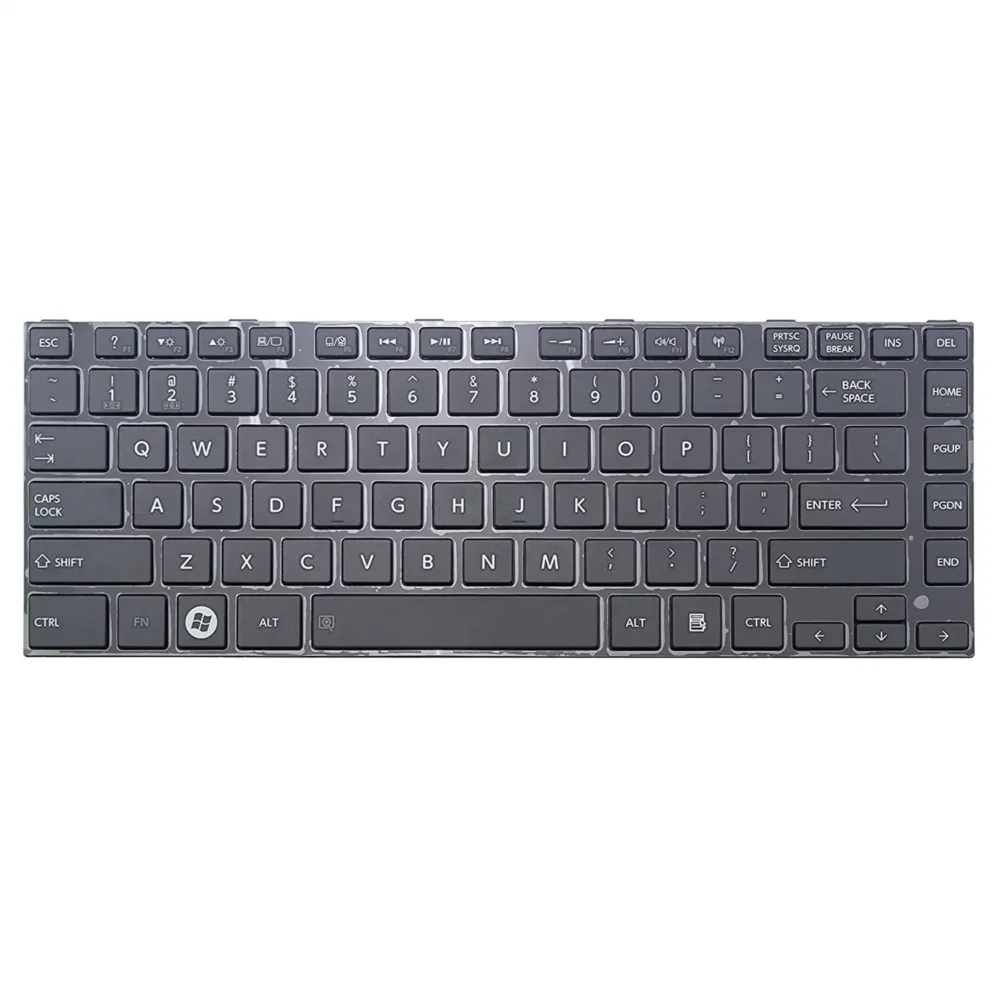 Keyboard Toshiba Satellite C40-A US Black Frame