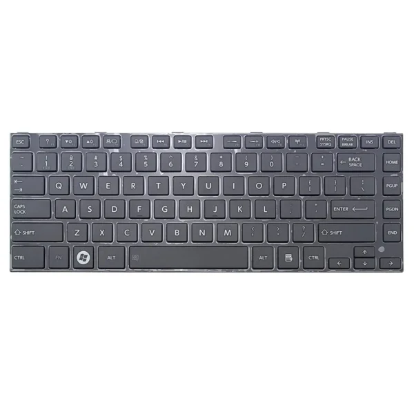 Keyboard Toshiba Satellite C40-A US Black Frame