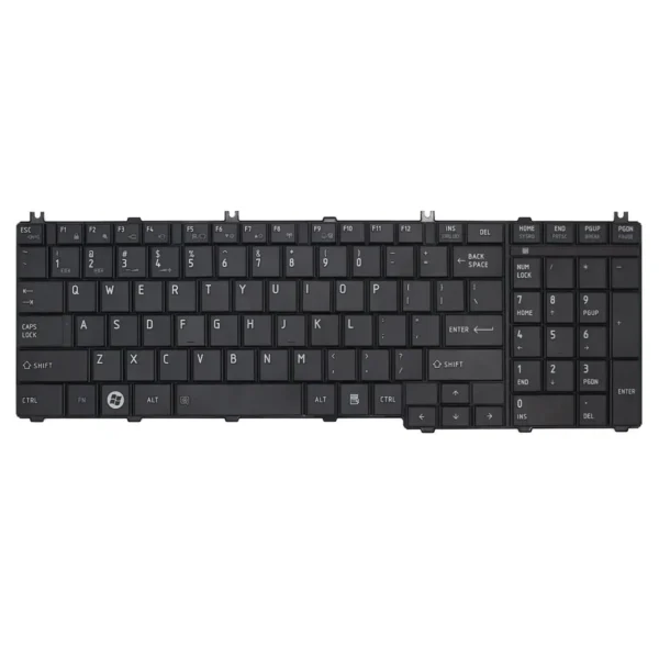 Keyboard Toshiba Satellite C660 US Black Frame
