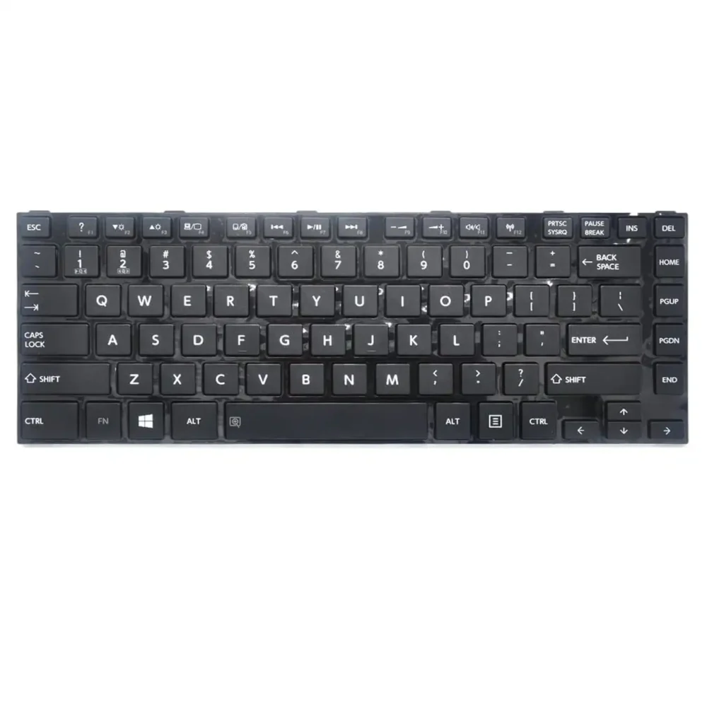 Keyboard Toshiba Satellite C840 US Black Frame