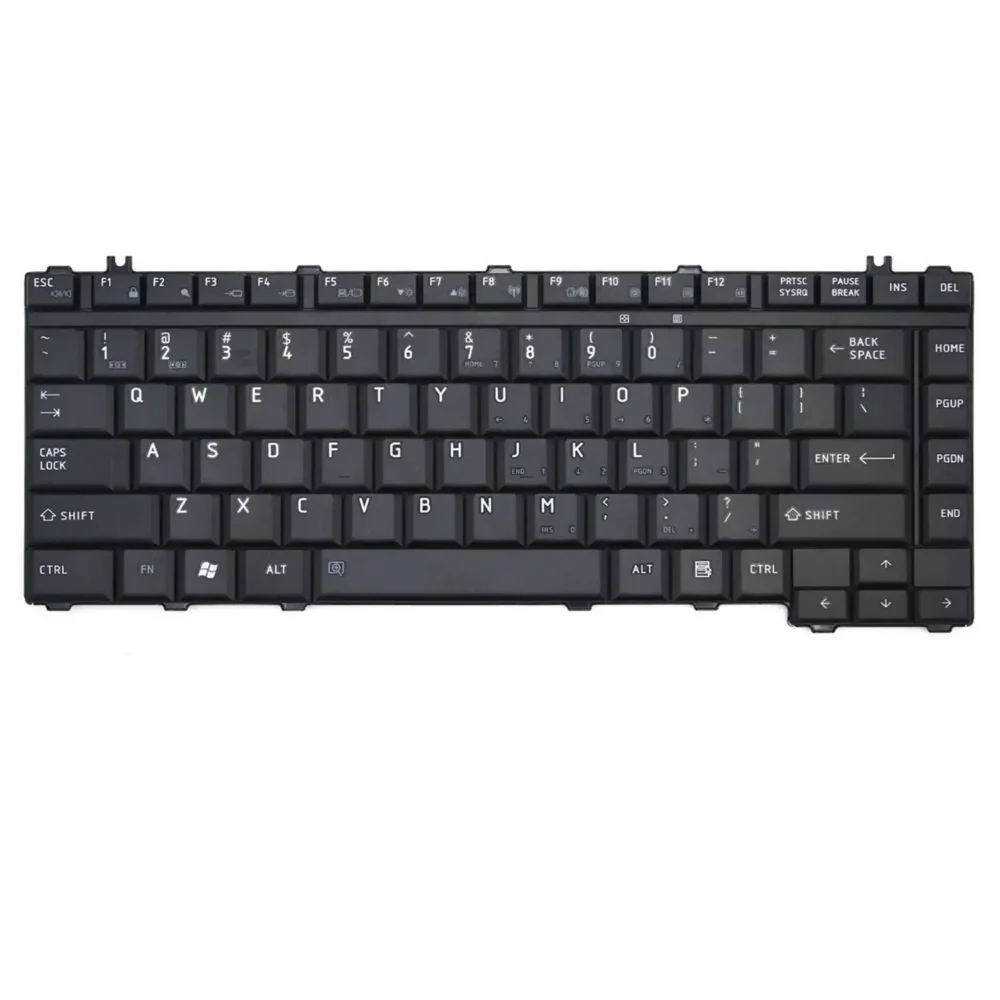 Keyboard Toshiba Satellite U400 US Black Frame
