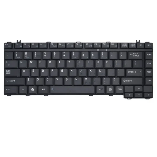 Keyboard Toshiba Satellite U400 US Black Frame