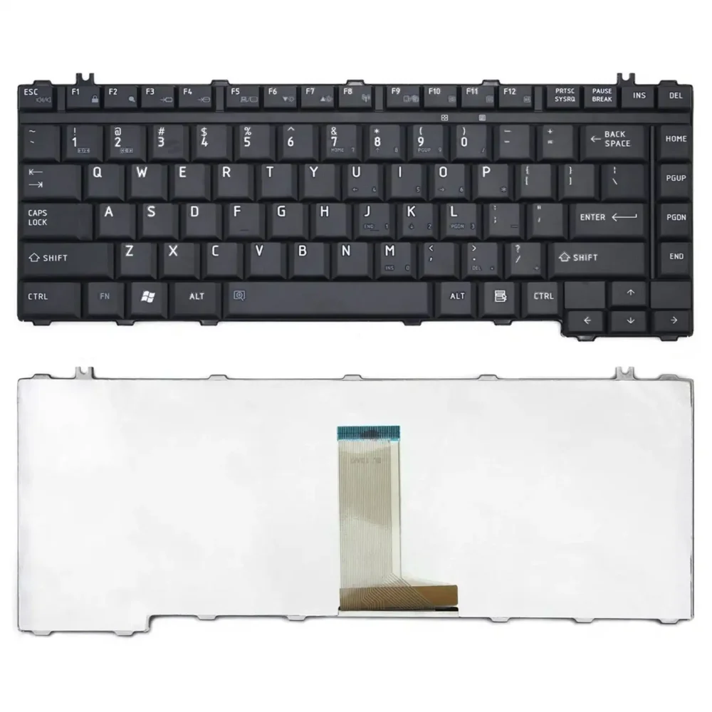 Keyboard Toshiba Satellite U400 US Black Frame - Image 3