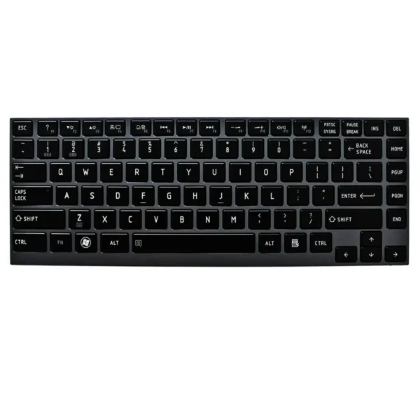 Keyboard Toshiba Satellite U840 US Black Frame