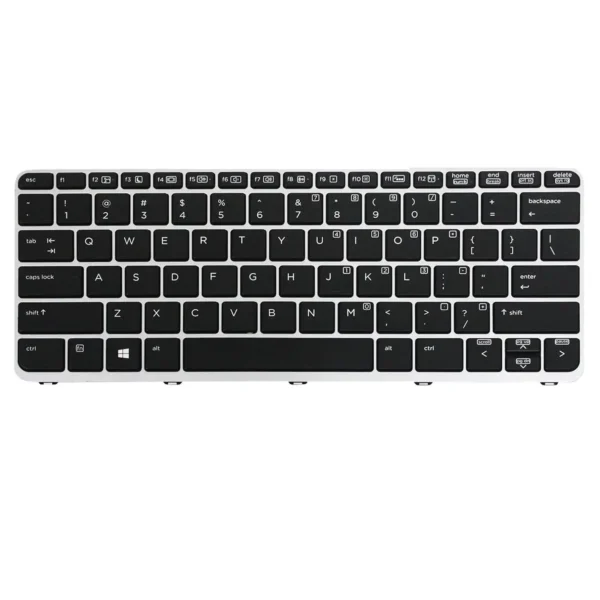 Keyboard HP Folio 1020 G1 US Silver Frame With Backlit