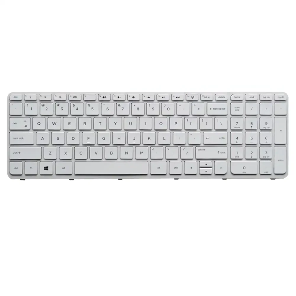Keyboard HP Pavilion 15-N US White Frame
