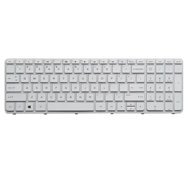 Keyboard HP Pavilion 15-N US White Frame