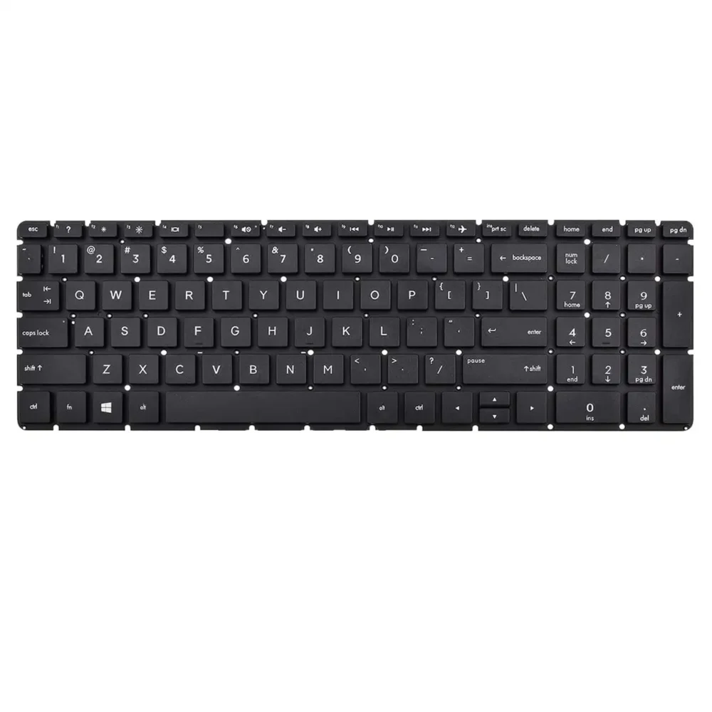 Keyboard HP Envy M6-W US Black Without Frame With Backlit