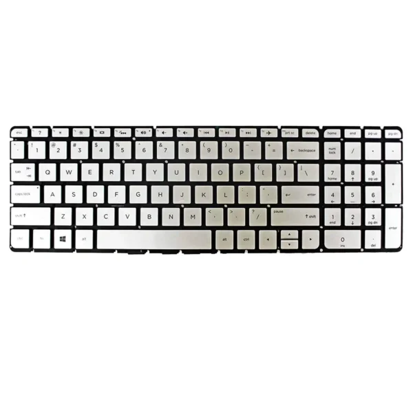 Keyboard HP Envy M6-W US Silver Without Frame & Backlit