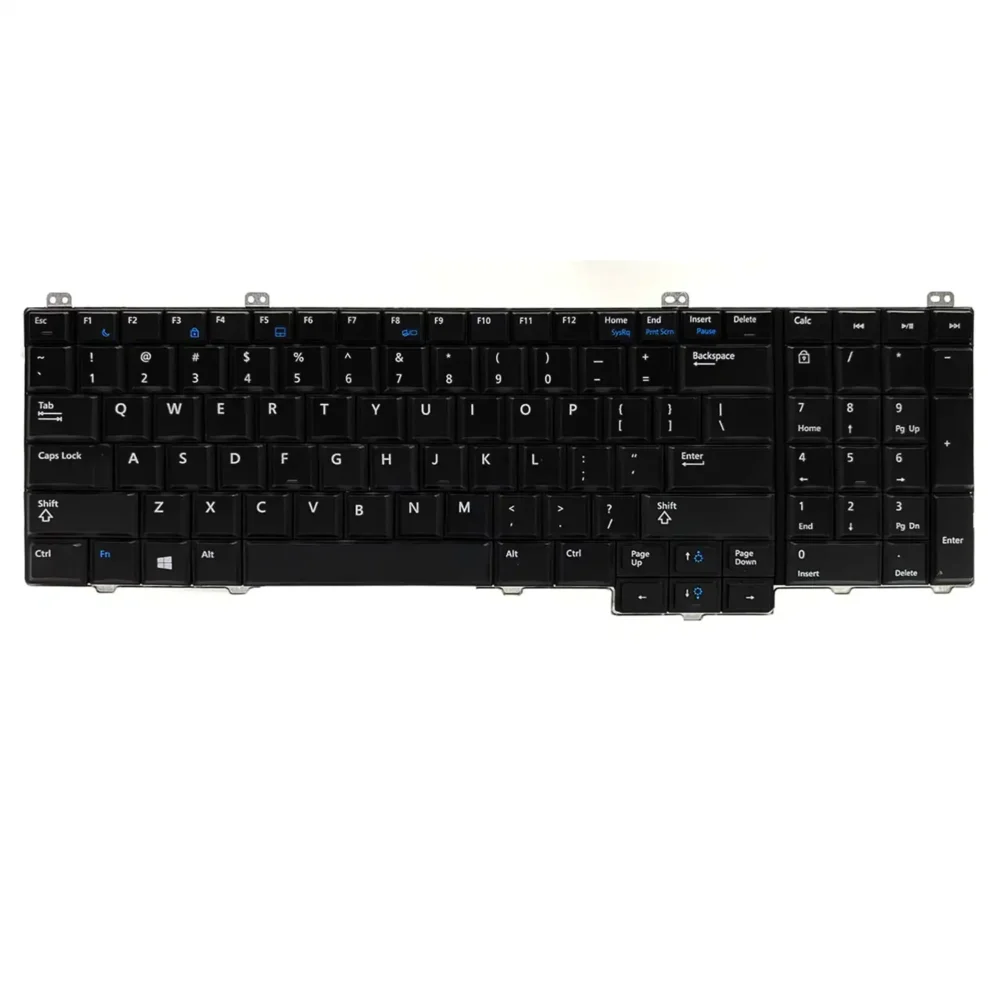 Keyboard Dell Latitude E5540 US Black Without Backlit