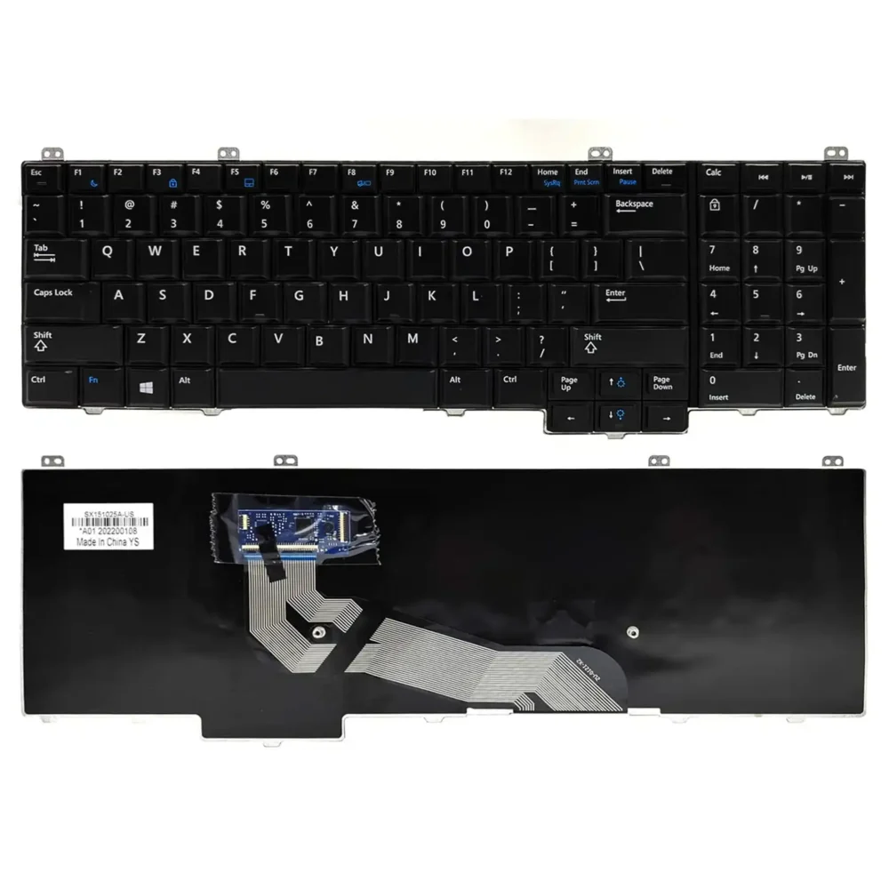 Keyboard Dell Latitude E5540 US Black Without Backlit - Image 3