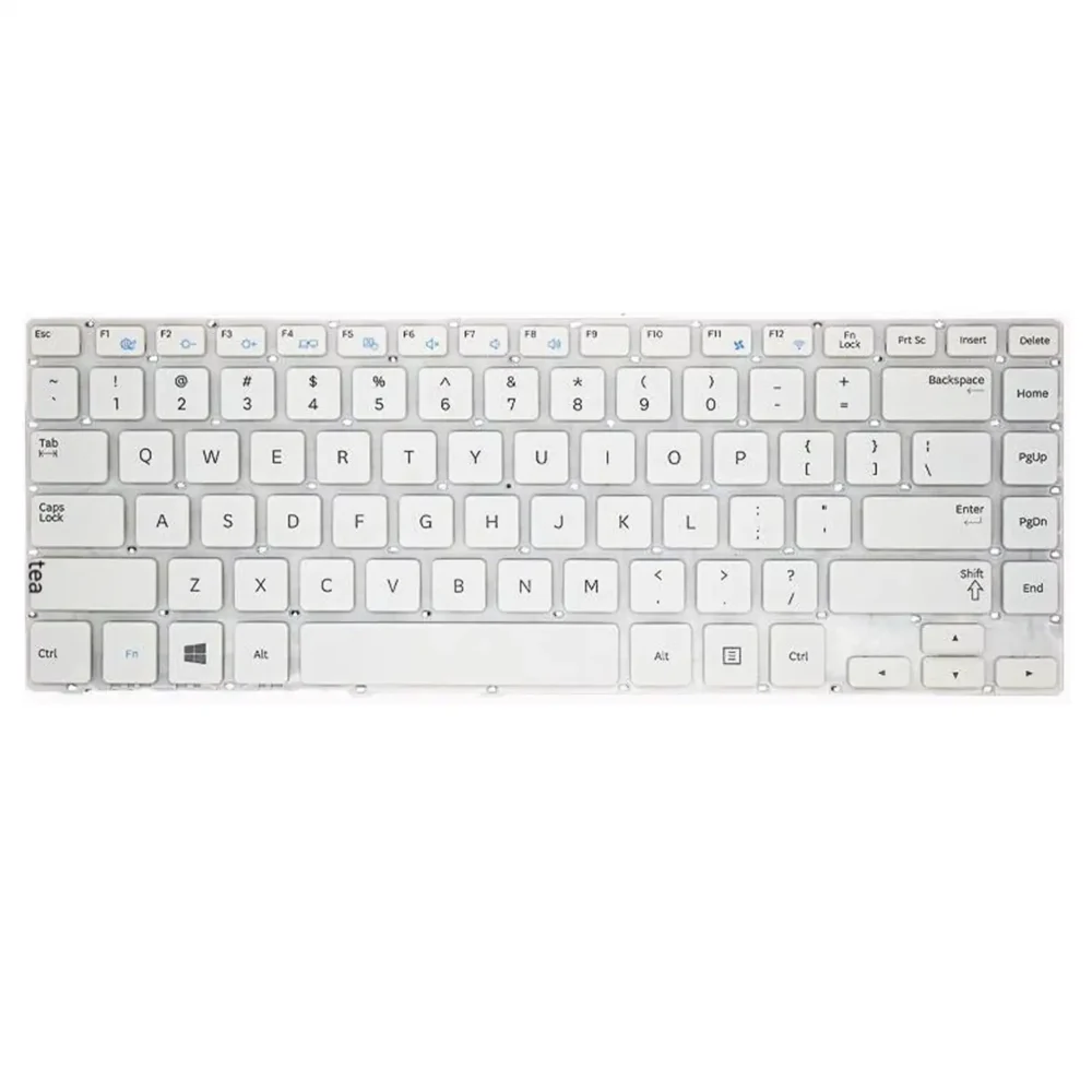 Keyboard Samsung NP370R4E US White Without Frame