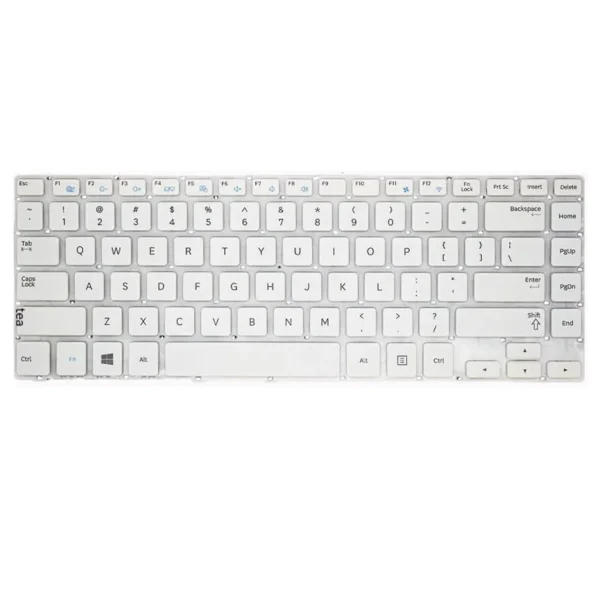 Keyboard Samsung NP370R4E US White Without Frame