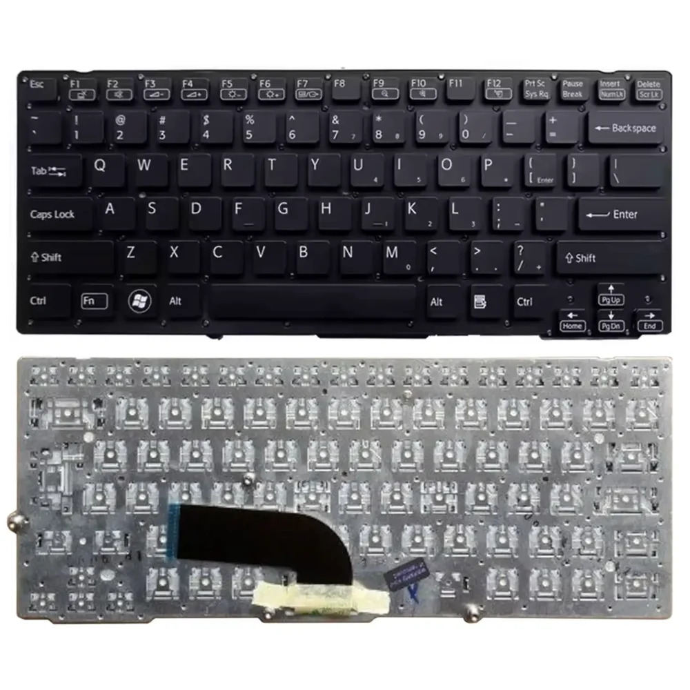 Keyboard Sony VAIO VPC-SB US Black Without Frame & Backlit - Image 3